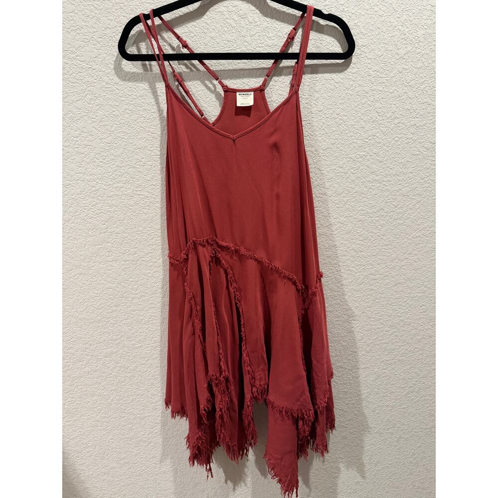Fp Intimately Tattered Up Boho Asymmetrical Slip … - image 2
